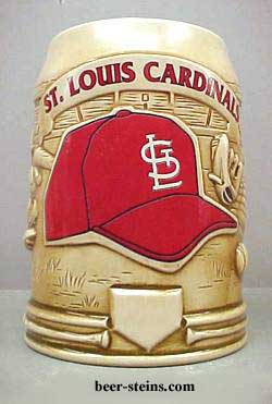 1964 World Series Champions St. Louis Cardinals Beer Stein Mug SGA