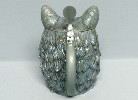 Wolf Character lidded stein - Rear View