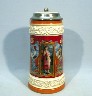 Coca-Cola Four Seasons lidded stein