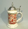 Coca-Cola Bottle Remark lidded stein - Right View