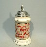 Coca-Cola Bottle Remark lidded stein