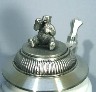 Coca-Cola Winter Bears lidded stein - Top View