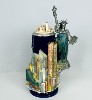 New York City Commemorative lidded stein - Right View
