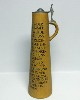 The Lords Prayer lidded stein - Right View