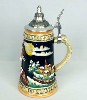1993 Christmas lidded stein - Right View