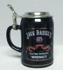 Jack Daniels lidded stein - Left View
