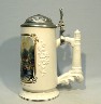 Thomas Kinkade The Light of Peace lidded stein - Right View