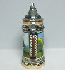 2006 Miller High Life Im For Peace lidded stein - Rear View