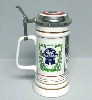 2003 Pabst Craftsman lidded stein - Left View