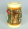 1985 Pabst King Gambrinus stein - Front View