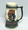 1988 Pabst Holiday stein - Right View