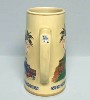 1990 Pabst Holiday stein - Rear View