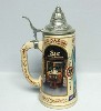 1993 Pabst 100th Anniversary lidded stein - Left View