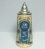 1993 Pabst 100th Anniversary lidded stein - Front View