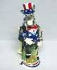 Democrat Donkey Character lidded stein - Front View