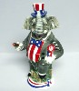 Republican Elephant Character lidded stein - Front View