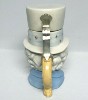  Uncle Sam lidded stein - Rear View