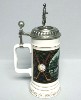 Golf Down the Middle lidded stein - Left View