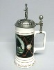 Golf Down the Middle lidded stein - Right View