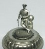 Golf Down the Middle lidded stein - Top View