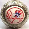 New York Yankees Canyon of Heroes lidded stein - Top View