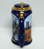 Statue of Liberty lidded stein - Rear View