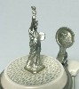 Avon Statue of Liberty lidded stein - Top View