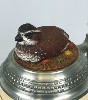 Quail Unlimited Hedgerow Bobs lidded stein - Top View