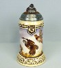 Quail Unlimited Hedgerow Bobs lidded stein - Front View