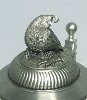 Quail Unlimited California Trio lidded stein - Top View