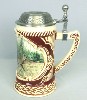 Whitetails Indian Summer Flight lidded stein - Right View