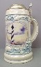 Morris Island - Cape Hatteras lidded stein - Right View