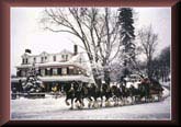 Holiday Budweiser Clydesdales Ilfochrome print