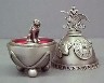 Budweiser Dalmatian Pewter Egg