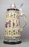 Busch Gardens Festival lidded stein - Right View