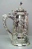 2001 - 125th Anniversary pewter stein - Left View