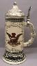 Evolution of the A&Eagle - 1890 & 1895 - 1898 lidded stein - Right View