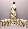 Brown Holanda Decanter set