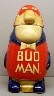 Bud Man stein with fullhead