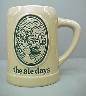 1970's Miller Ale label stein - Right View